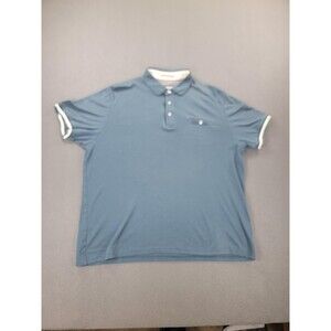 Ted Baker Polo Shirt Mens Large Point Collar Pocket Short Sleeve Casual Golf Top